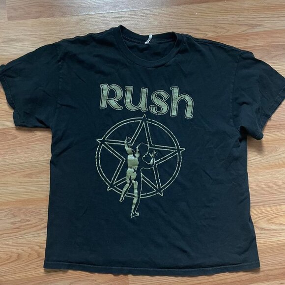 2000s Rush Star Logo Band Tee - Picture 4 of 4